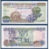 Ghana Pick N°32h, Billet de banque de 1000 Cedis 2002