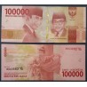 Indonésie Pick N°160a, Billet de banque de 100000 Rupiah 2016