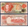 Philippines Pick N°162c, Billet de banque de 20 Piso 1978