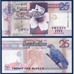 Seychelles Pick N°37, Billet de banque de 25 Rupees 1998-2008