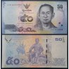 Thaïlande Pick N°119, Billet de banque de banque de 50 Bath 2010-2015