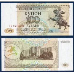 Transnistrie Pick N°20, Billet de banque de 100 Rubles 1993
