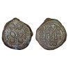 Follis Justin II et Sophie (575-576), SB 360 atelier Constantinople