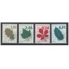 Timbres France Préoblitérés Yvert 232-235 Série Feuilles d'arbres 1