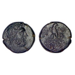 Pont, Amisos Tetracalque Cuivre (-100) zeus et aigle