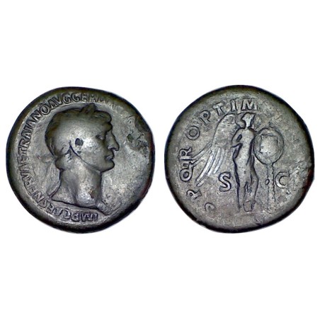 Sesterce de Trajan (106) RIC 527 sear 3201 atelier Rome