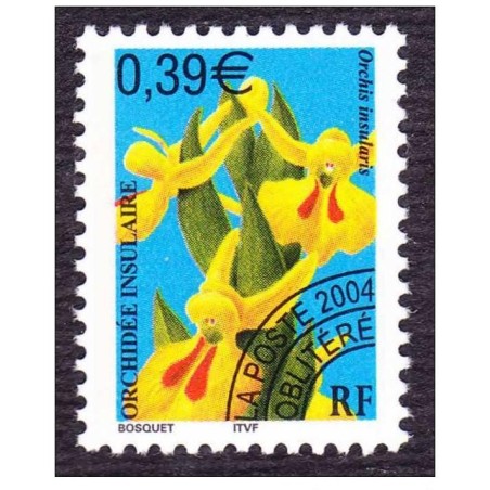 Timbre France Préoblitéré Yvert 248 Type orchidées IV