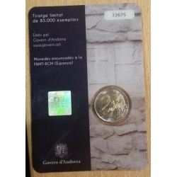 2 euros commémorative Andorre 2016 Nouvelle Réforme