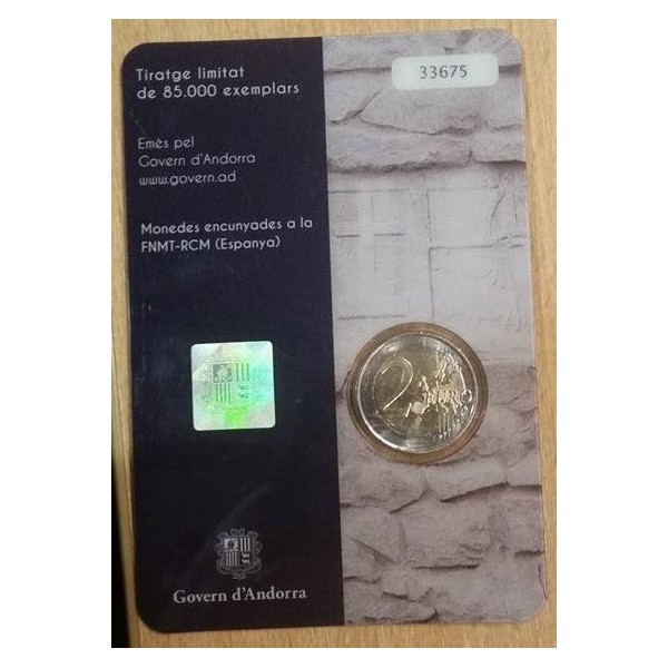2 euros commémorative Andorre 2016 Nouvelle Réforme
