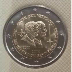 2 euros commémorative Vatican 2017 St Pierre et st Paul