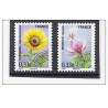 Timbres France Préoblitérés Yvert 257-258 Série flore, fleurs