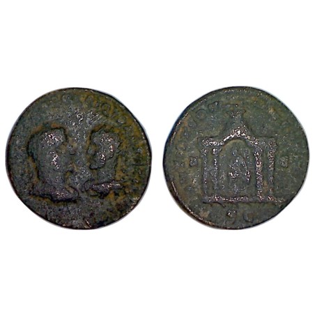 AE29 Pentassaria de Trebonien Galle et Volusien (251-252), RPC 5210 atelier Antioche