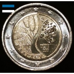 2 euros commémorative Estonie 2017 Centenaire de l'indépendance