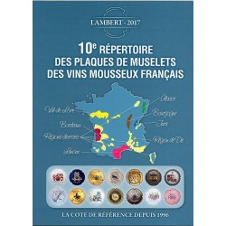 Lambert 10eme repertoire des plaques de muselets des Vens Mousseux Français 2017
