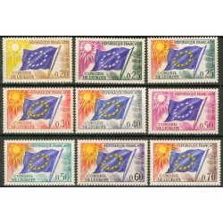 Timbres Services Yvert 27-35