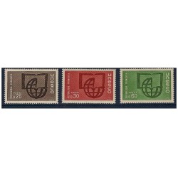 Timbres Services Yvert 36-38