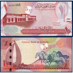 bahreïn Pick N°26, Billet de banque de 1 Dinar 2006-2008