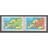 Timbres France Services Yvert 104-105 Conseil de l'Europe