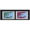 Timbres France Services Yvert 106-107 Conseil de l'Europe