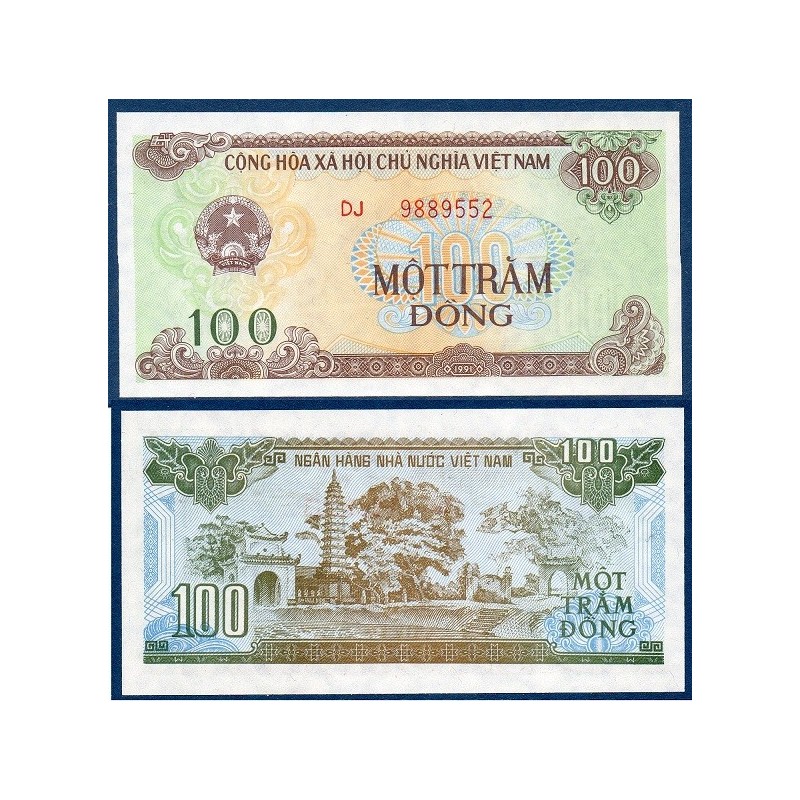 Viet-Nam Nord Pick N°105b, Billet de banque de 500 dong 1991-1992