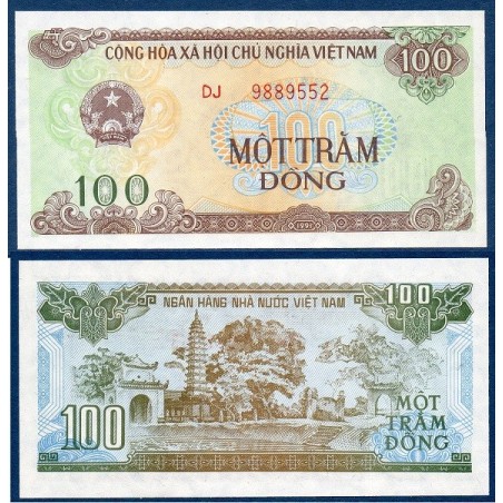 Viet-Nam Nord Pick N°105b, Billet de banque de 500 dong 1991-1992