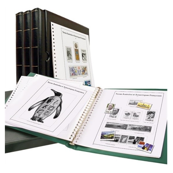 3 albums SUPRA Yvert & Tellier TAAF de 1955-2024