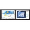 Timbres France Services Yvert 130-131 Conseil de l'Europe