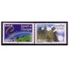 Timbres France Services Yvert 136-137 Conseil de l'Europe