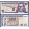 Guatemala Pick N°100, Billet de banque de 5 Quetzales 1998
