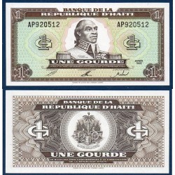 Haïti Pick N°259a, Billet de banque de 1 Gourde 1992-1993