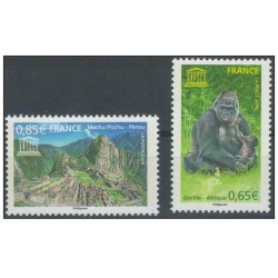 Timbres Services Yvert 140-141