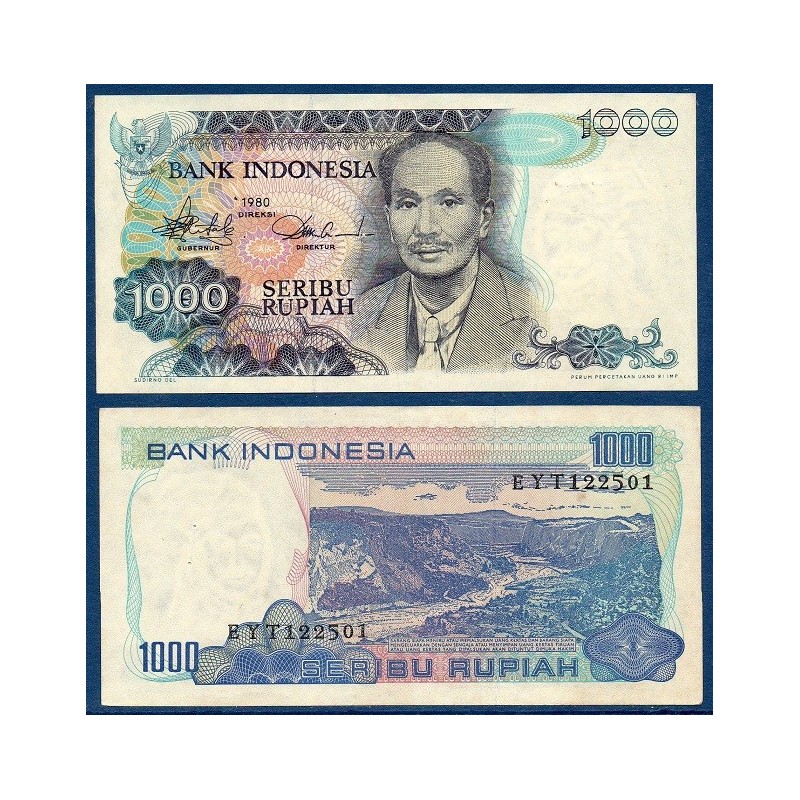 Indonésie Pick N°119, Billet de banque de 1000 Rupiah 1980