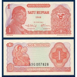 Indonésie Pick N°102a, Billet de banque de 2 1/2 Rupiah 1968