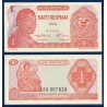 Indonésie Pick N°102a, Billet de banque de 2 1/2 Rupiah 1968