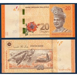 Malaisie Pick N°54a, Billet de banque de 20 ringgit 2011