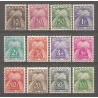 Timbres France Taxes Yvert 78-89 Types Gerbes Légende France timbre taxe