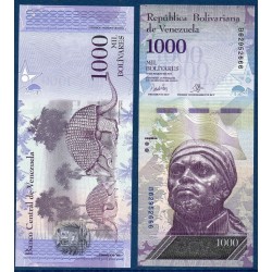 Venezuela Pick N°95b, Billet de banque de 1000 Bolivares 2017