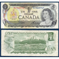 Canada Pick N°85c, Billet de banque de 1 dollar 1973