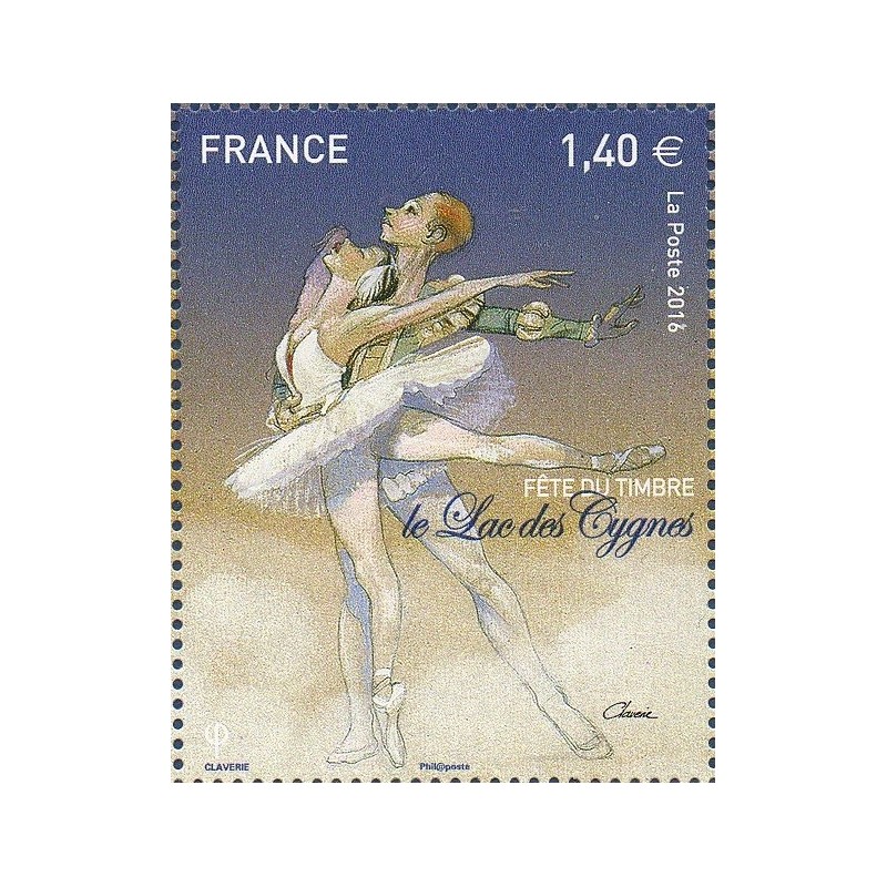 Timbre France Yvert No 5084 Fête du timbre, danse, ballet classique