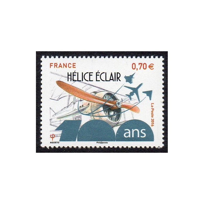 Timbre France Yvert No 5085 Fête du timbre, Helice Eclair