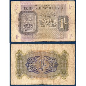G.B. Armée Pick N°M2, Billet de banque de 1 Shilling 1942