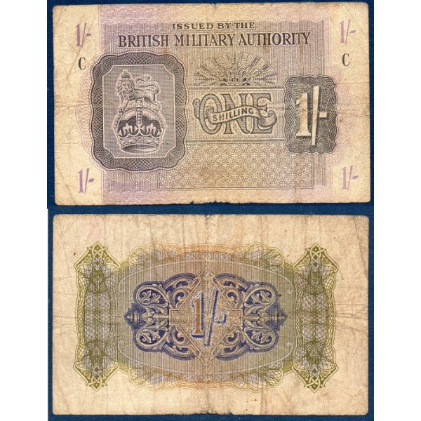 G.B. Armée Pick N°M2, Billet de banque de 1 Shilling 1942