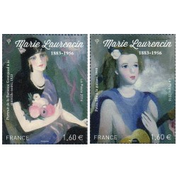 Timbre France Yvert No 5111-5112 Marie Laurencin
