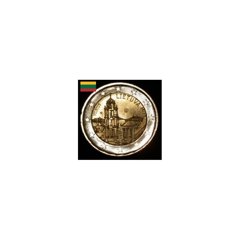 2 euros commémorative Lituanie 2017 Vilnius
