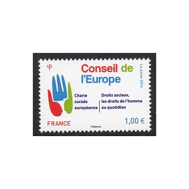 Timbre France Service Yvert 168 Conseil de L'europe