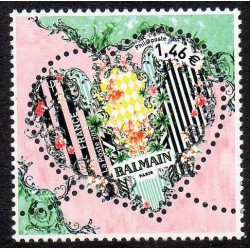 Timbre France Yvert No 5119 Saint Valentin, Coeur Balmain