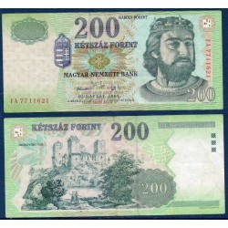 Hongrie Pick N°187e, Billet de banque de 200 Forint 2006