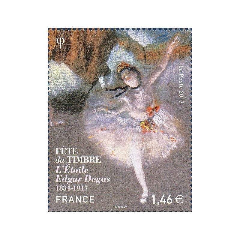 Timbre France Yvert No 5131 Fête du timbre, danse luxe **