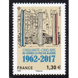 Timbre France Yvert No 5133 cessez-le-feu en algérie luxe **