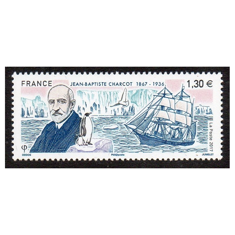 Timbre France Yvert No 5140 Jean-Baptiste Charcot neuf luxe **